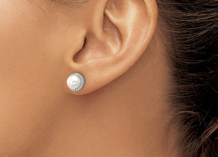 Sterling Silver Earrings Style QCM1839 - Classique Jewelry Inc.