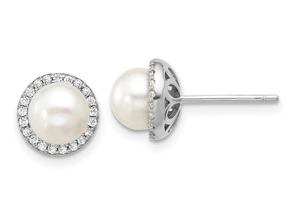 Sterling Silver Earrings Style QCM1839 - Classique Jewelry Inc.