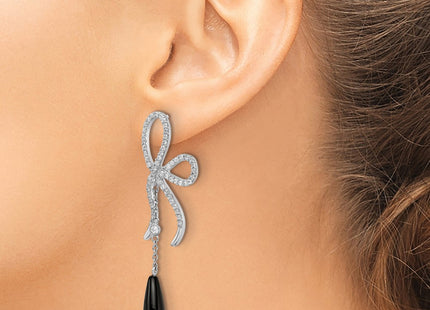 Sterling Silver Earrings Style QCM1842 - Classique Jewelry Inc.