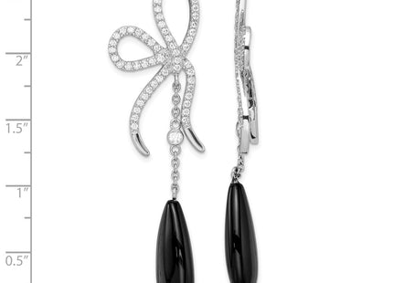 Sterling Silver Earrings Style QCM1842 - Classique Jewelry Inc.