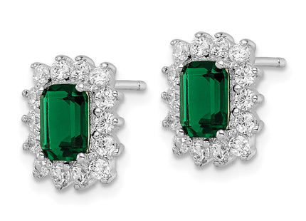 Sterling Silver Earrings Style QCM1855 - Classique Jewelry Inc.