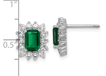 Sterling Silver Earrings Style QCM1855 - Classique Jewelry Inc.