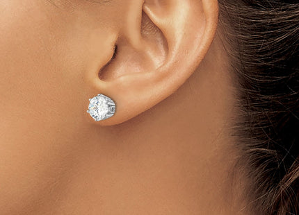 Sterling Silver Earrings Style QCM1856 - Classique Jewelry Inc.