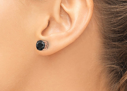 Sterling Silver Earrings Style QCM1857P - Classique Jewelry Inc.