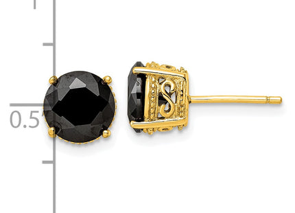 Sterling Silver Earrings Style QCM1857Y - Classique Jewelry Inc.