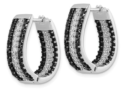 Sterling Silver Earrings Style QCM1859 - Classique Jewelry Inc.