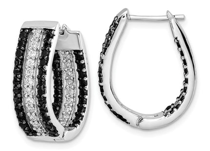 Sterling Silver Earrings Style QCM1859 - Classique Jewelry Inc.