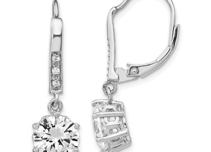 Sterling Silver Earrings Style QCM186 - Classique Jewelry Inc.