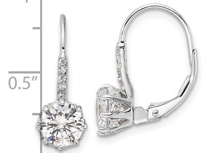 Sterling Silver Earrings Style QCM1860 - Classique Jewelry Inc.