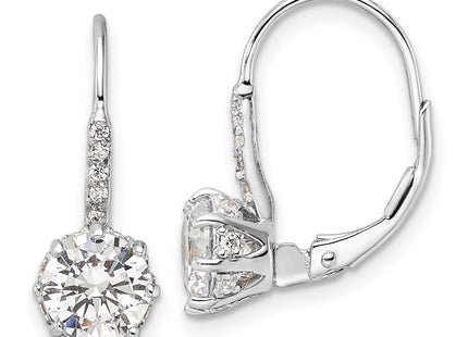 Sterling Silver Earrings Style QCM1860 - Classique Jewelry Inc.