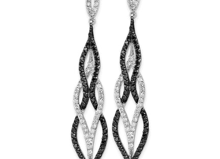 Sterling Silver Earrings Style QCM1861 - Classique Jewelry Inc.
