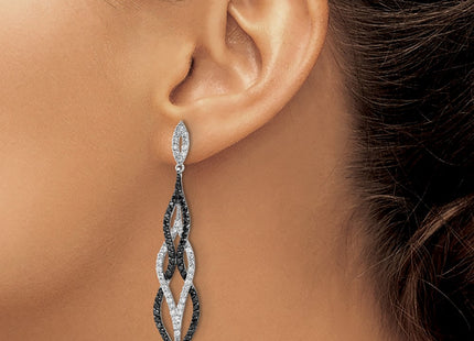 Sterling Silver Earrings Style QCM1861 - Classique Jewelry Inc.