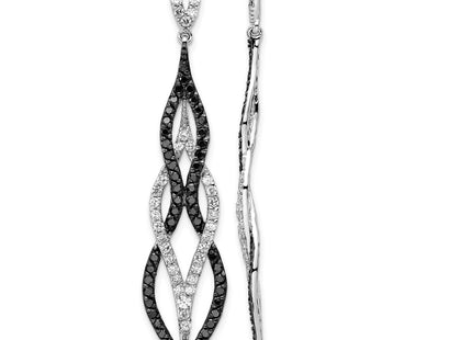 Sterling Silver Earrings Style QCM1861 - Classique Jewelry Inc.
