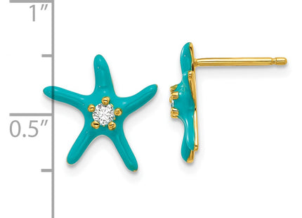 Sterling Silver Earrings Style QCM1863Y - Classique Jewelry Inc.