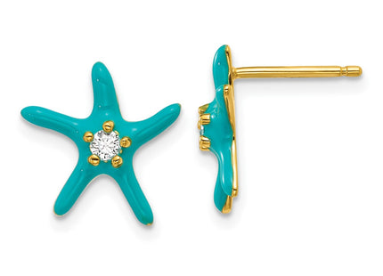 Sterling Silver Earrings Style QCM1863Y - Classique Jewelry Inc.