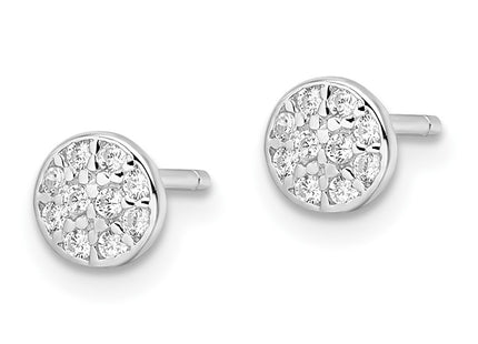 Sterling Silver Earrings Style QCM1864 - Classique Jewelry Inc.