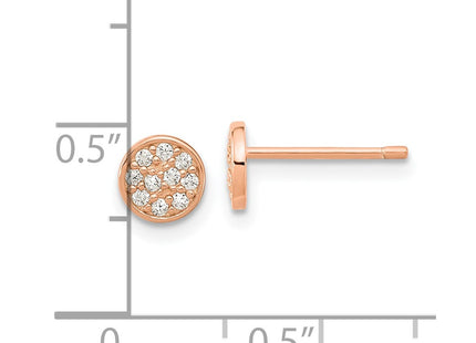Sterling Silver Earrings Style QCM1864P - Classique Jewelry Inc.