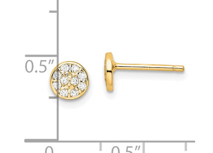 Sterling Silver Earrings Style QCM1864Y - Classique Jewelry Inc.