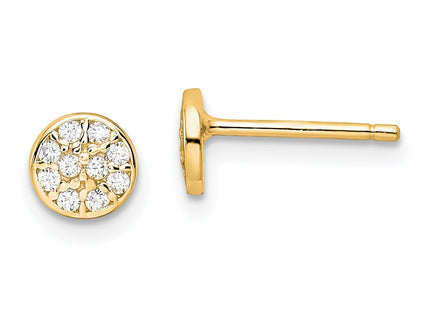 Sterling Silver Earrings Style QCM1864Y - Classique Jewelry Inc.