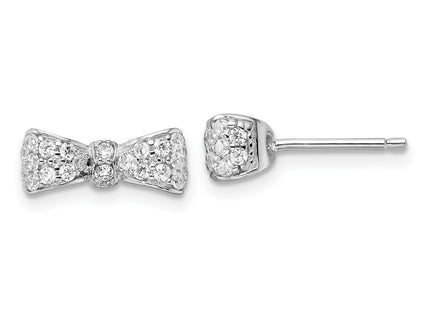 Sterling Silver Earrings Style QCM1865 - Classique Jewelry Inc.