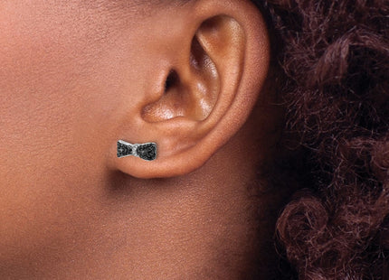 Sterling Silver Earrings Style QCM1865B - Classique Jewelry Inc.