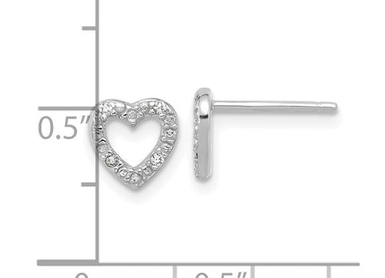 Sterling Silver Earrings Style QCM1866 - Classique Jewelry Inc.