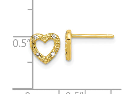 Sterling Silver Earrings Style QCM1866Y - Classique Jewelry Inc.