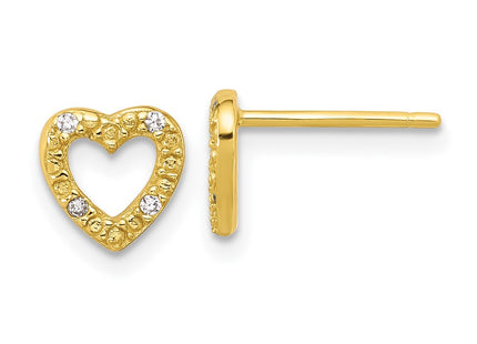 Sterling Silver Earrings Style QCM1866Y - Classique Jewelry Inc.