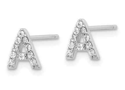 Sterling Silver Earrings Style QCM1867A - Classique Jewelry Inc.