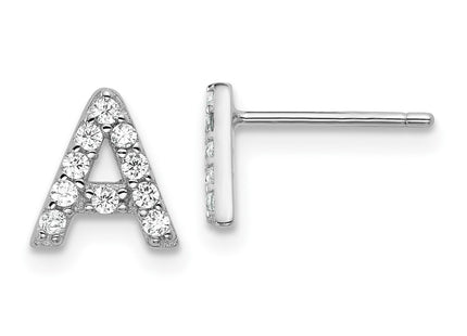 Sterling Silver Earrings Style QCM1867A - Classique Jewelry Inc.