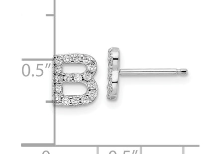 Sterling Silver Earrings Style QCM1867B - Classique Jewelry Inc.