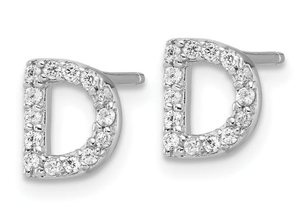 Sterling Silver Earrings Style QCM1867D - Classique Jewelry Inc.