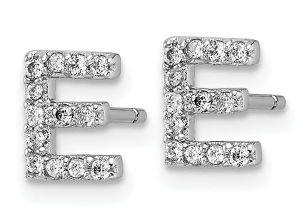 Sterling Silver Earrings Style QCM1867E - Classique Jewelry Inc.