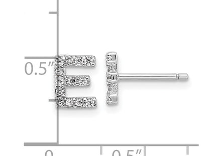 Sterling Silver Earrings Style QCM1867E - Classique Jewelry Inc.