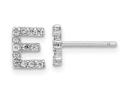 Sterling Silver Earrings Style QCM1867E - Classique Jewelry Inc.