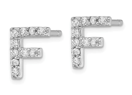 Sterling Silver Earrings Style QCM1867F - Classique Jewelry Inc.