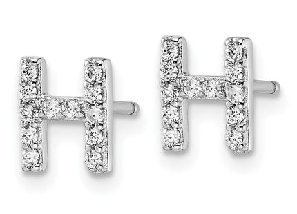 Sterling Silver Earrings Style QCM1867H - Classique Jewelry Inc.