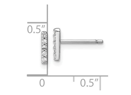 Sterling Silver Earrings Style QCM1867I - Classique Jewelry Inc.