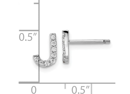 Sterling Silver Earrings Style QCM1867J - Classique Jewelry Inc.