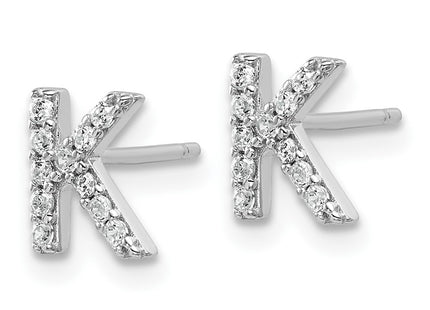 Sterling Silver Earrings Style QCM1867K - Classique Jewelry Inc.