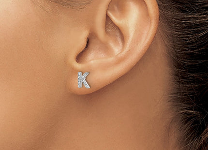 Sterling Silver Earrings Style QCM1867K - Classique Jewelry Inc.