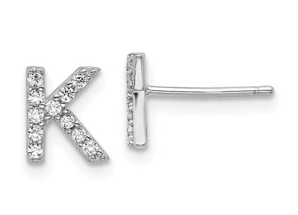 Sterling Silver Earrings Style QCM1867K - Classique Jewelry Inc.