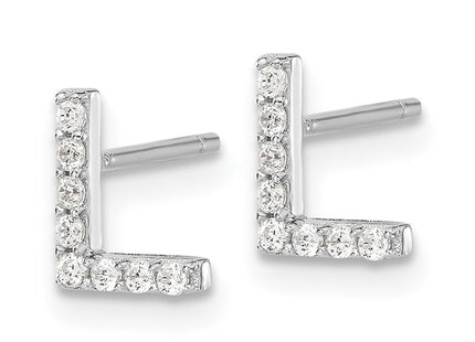 Sterling Silver Earrings Style QCM1867L - Classique Jewelry Inc.