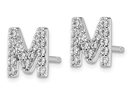 Sterling Silver Earrings Style QCM1867M - Classique Jewelry Inc.