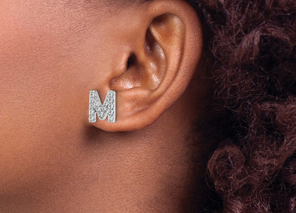 Sterling Silver Earrings Style QCM1867M - Classique Jewelry Inc.