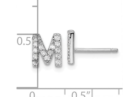 Sterling Silver Earrings Style QCM1867M - Classique Jewelry Inc.