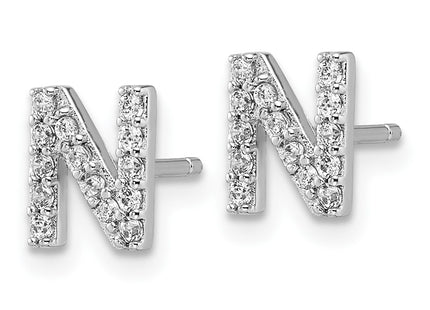 Sterling Silver Earrings Style QCM1867N - Classique Jewelry Inc.