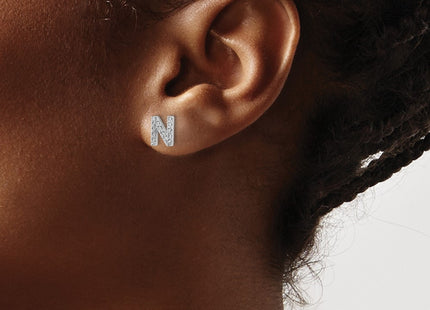 Sterling Silver Earrings Style QCM1867N - Classique Jewelry Inc.