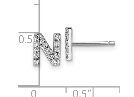 Sterling Silver Earrings Style QCM1867N - Classique Jewelry Inc.