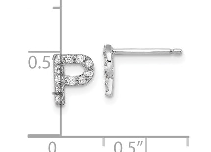 Sterling Silver Earrings Style QCM1867P - Classique Jewelry Inc.